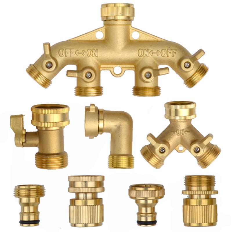 Gardena Hose Comfort - الثقيلة النحاس 1-2-4 طريقة الفاصل خرطوم