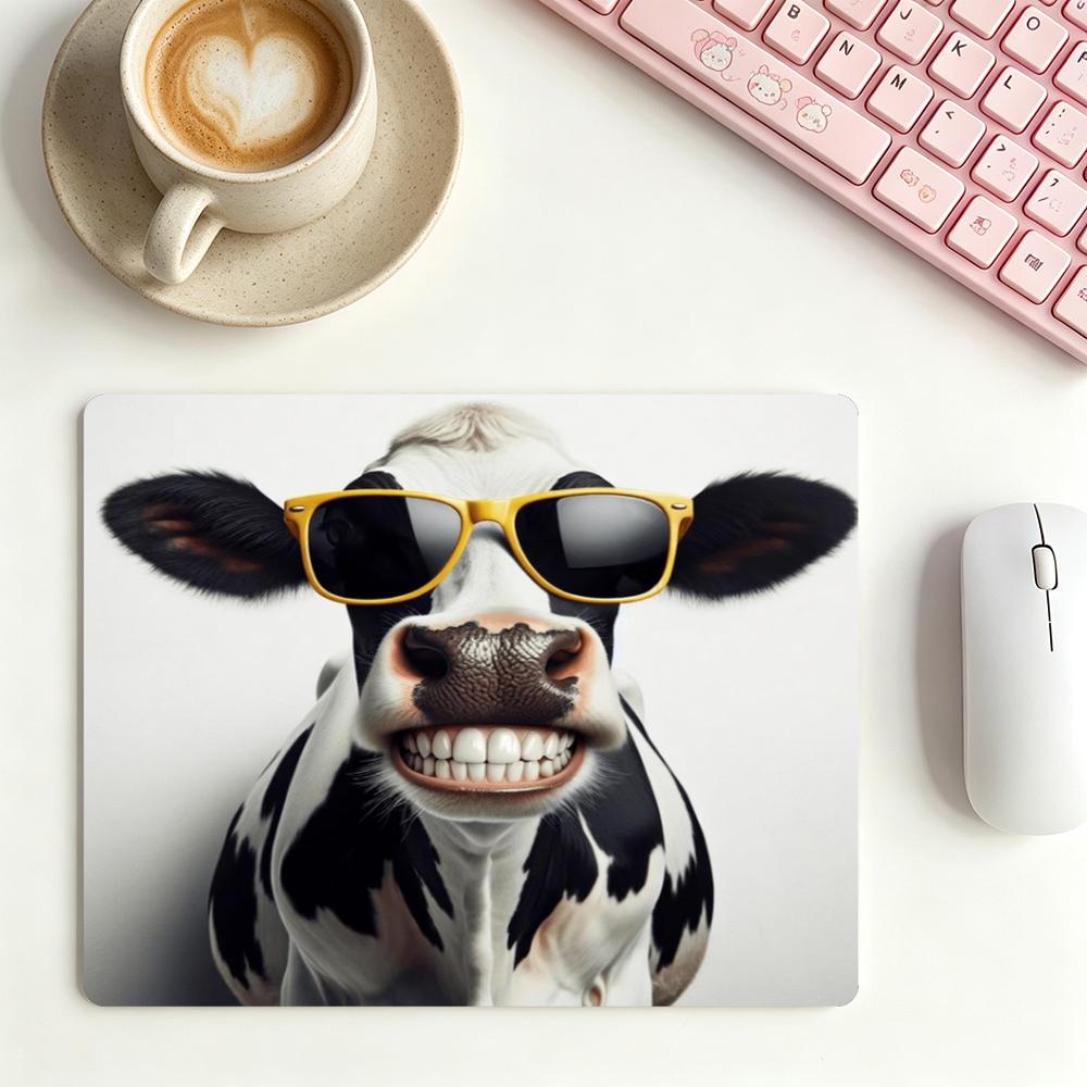 Cow Mat Rubber - بساط لعب كبير بتصميم بقرة كرتونية