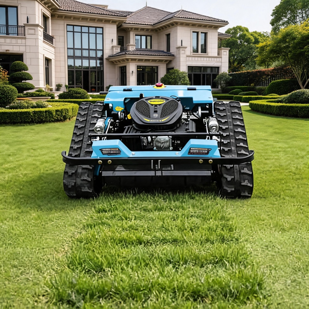 Farming Zero - جزازة عشب صغيرة مجنزرة بعرض قطع