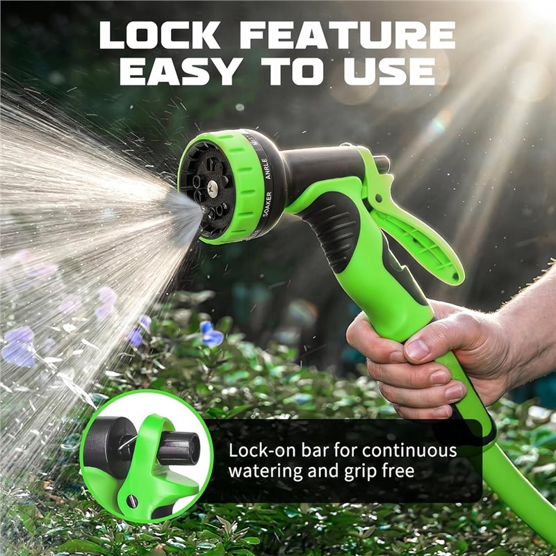 فوهة خرطوم الحديقة مع 10 أنماط - مراجعة Gardena Hose Comfort وسعره