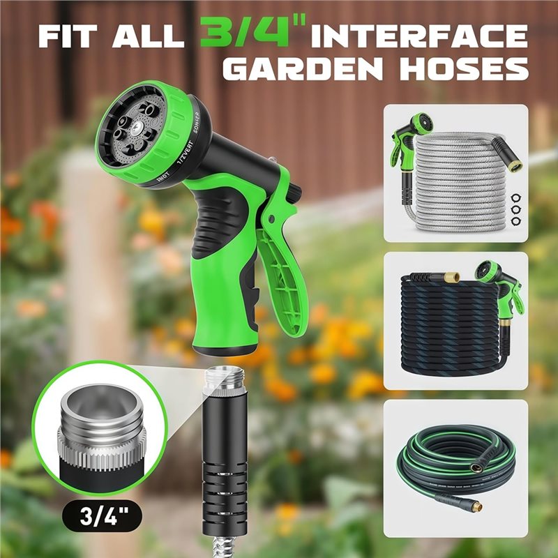 فوهة خرطوم الحديقة مع 10 أنماط - مراجعة Gardena Hose Comfort وسعره