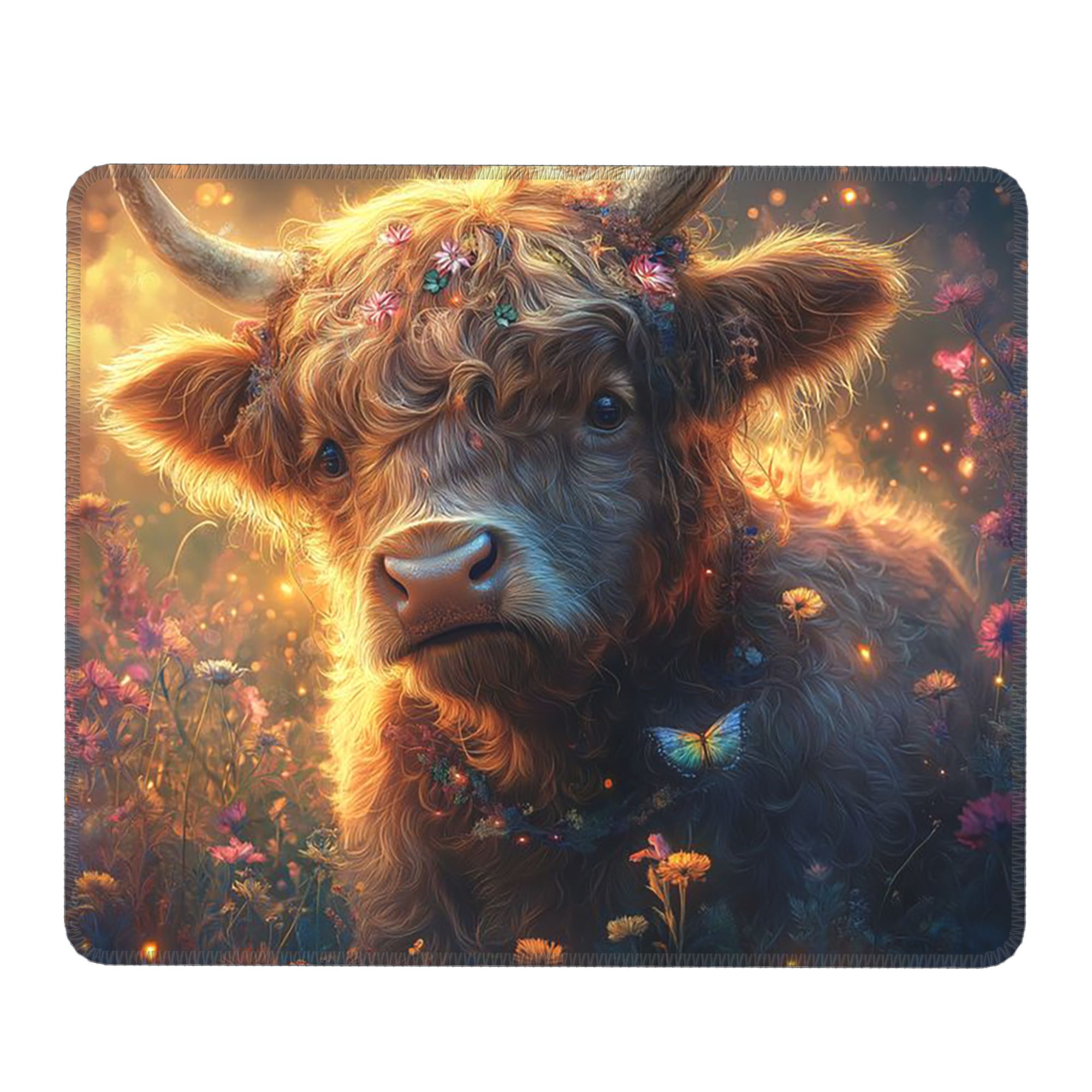 سجادة ماوس ليلية على شكل بقرة  - مراجعة Cow Mat Rubber وسعره