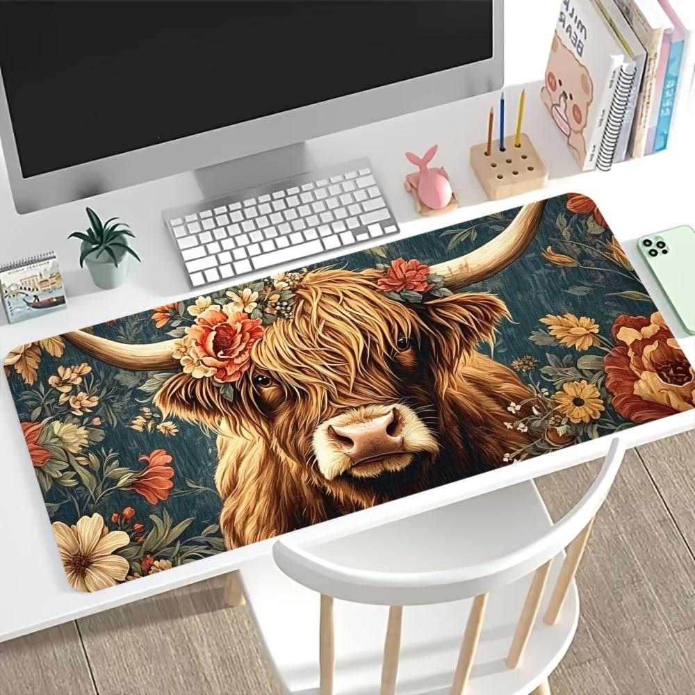 وسادة فأرة ألعاب بتصميم بقرة ه - مراجعة Cow Mat Rubber وسعره