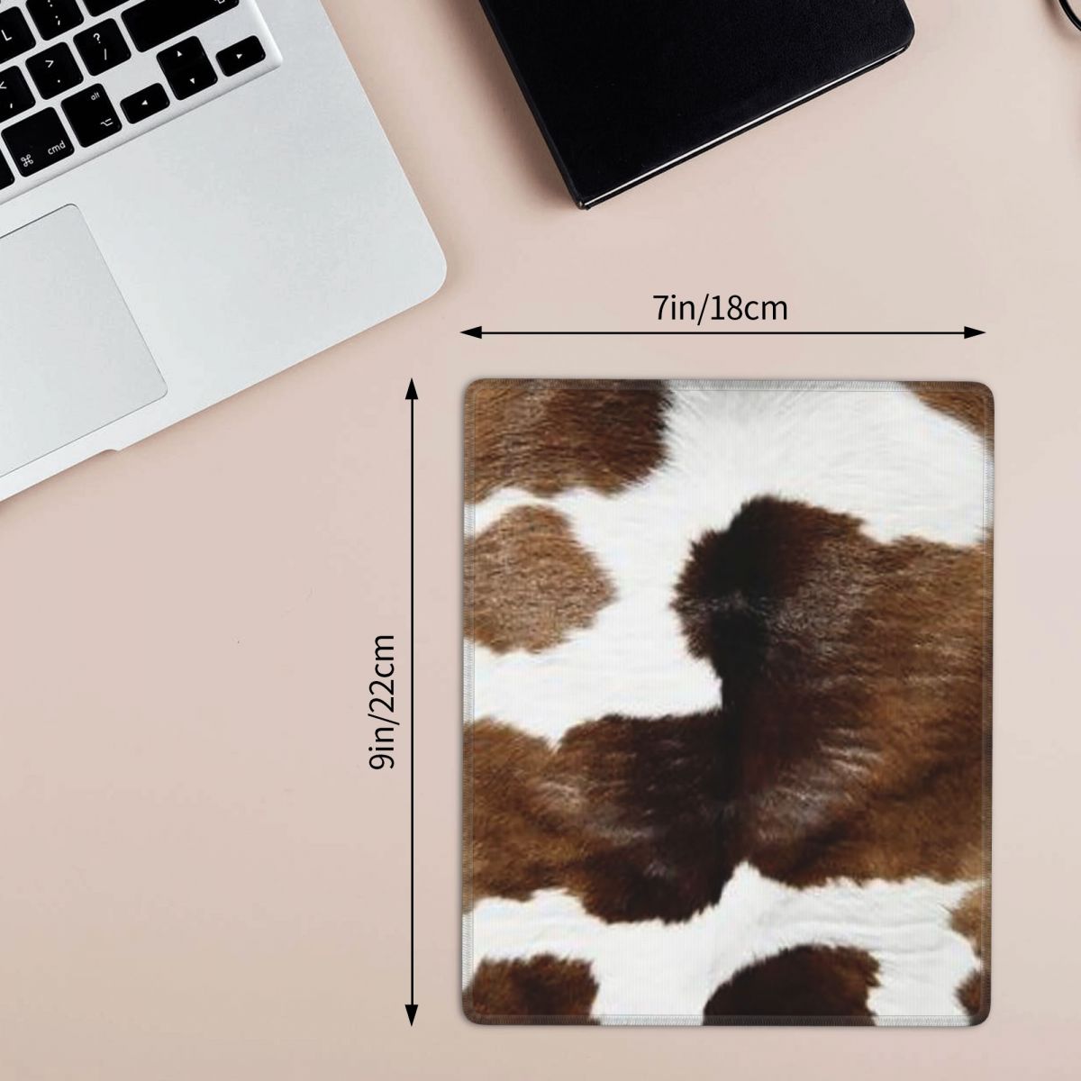 لوحة ماوس بتصميم ريفي بنقشة بق - مراجعة Cow Mat Rubber وسعره