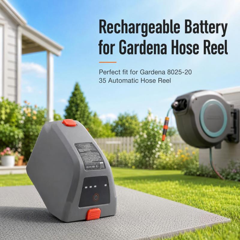 بطارية ليثيوم أيون قابلة لإعاد - مراجعة Gardena Hose Comfort وسعره