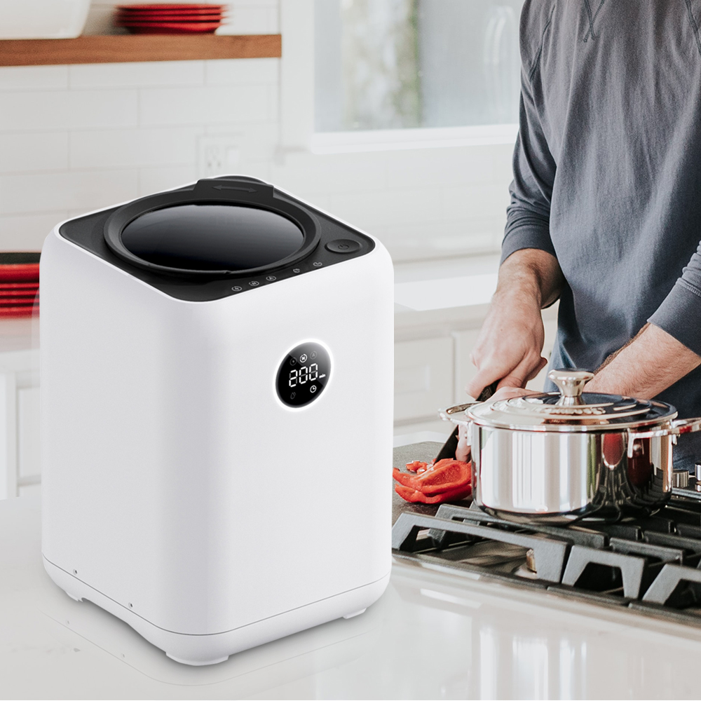 آلة تحويل نفايات الطعام المنزل - مراجعة Compost Turner Machine وسعره