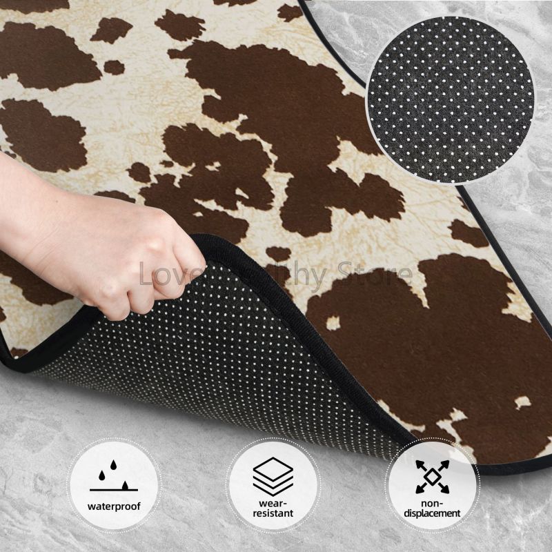 البقرة سيارة الحصير مجموعة من  - مراجعة Cow Mat Rubber وسعره