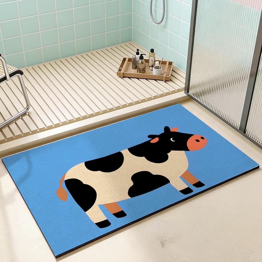 سجادة أرضية من التراب الدياتوم - مراجعة Cow Mat Rubber وسعره